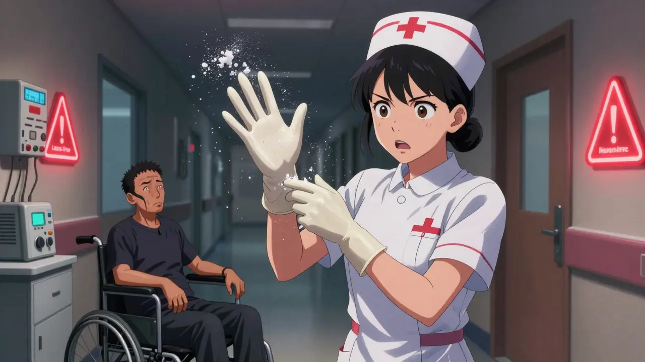 Latex Allergy: Cross-Reactivity and Workplace Management