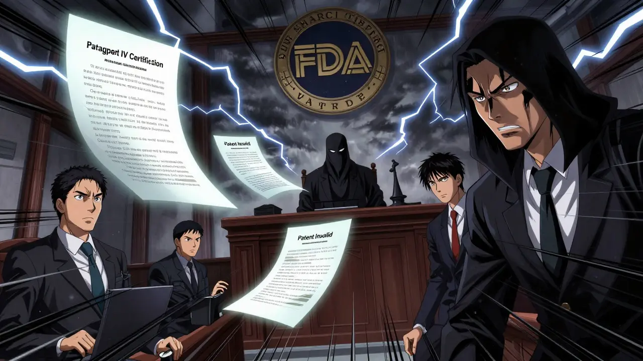 Paragraph IV Certifications: How Generic Drug Companies Challenge Patents Before Launch