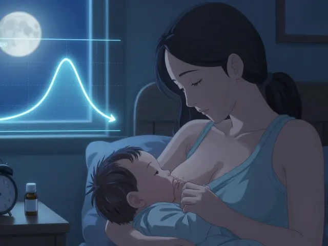 How to Time Medication Doses to Reduce Infant Exposure During Breastfeeding